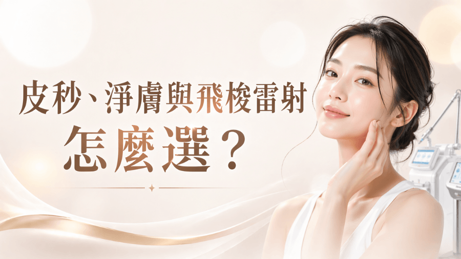 雷射傻傻分不清楚?痘疤毛孔問題雷射怎麼選