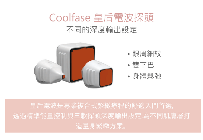 Coolfase皇后電波儀器，新一代無痛電波拉提